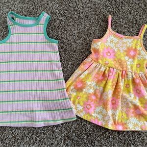 Toddler girl 18M cat and Jack dresses